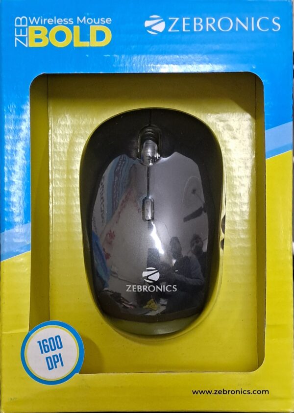 Zeb-Bold Wireless Optical Mouse - Image 3