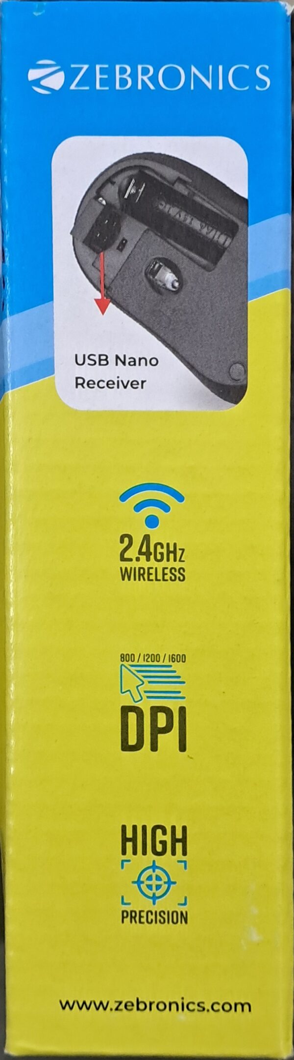 Zeb-Bold Wireless Optical Mouse - Image 5
